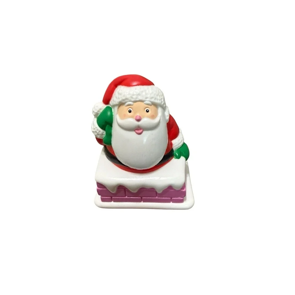 Playskool Dollhouse‎ Christmas Santa Claus Chimney Topper For Loving Family Rare